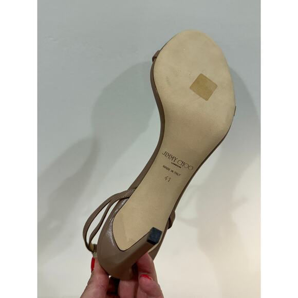 *AUTHENTIC* JIMMY CHOO - Minny 85 Pumps, Ballet Pink Size 41 - Picture 6 of 7